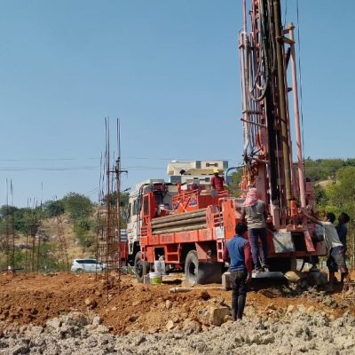 Drilling Borewell In Sri Casa construction Site